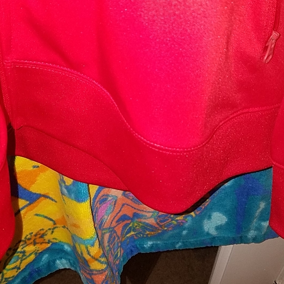 LAST ONE! XL: NWT Nike Zipped Jacket in Red - Picture 9 of 11